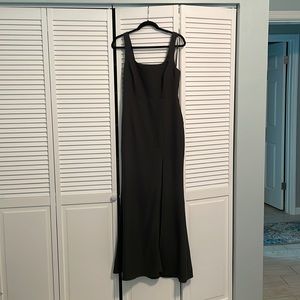 BHLDN dress with slit